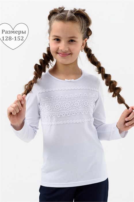 Блузка Оксана длинный рукав детский 52148 - фото 150341
