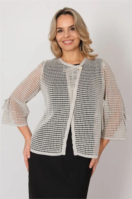 Жакет Злата Стиль М 3374/льняной - фото 442772