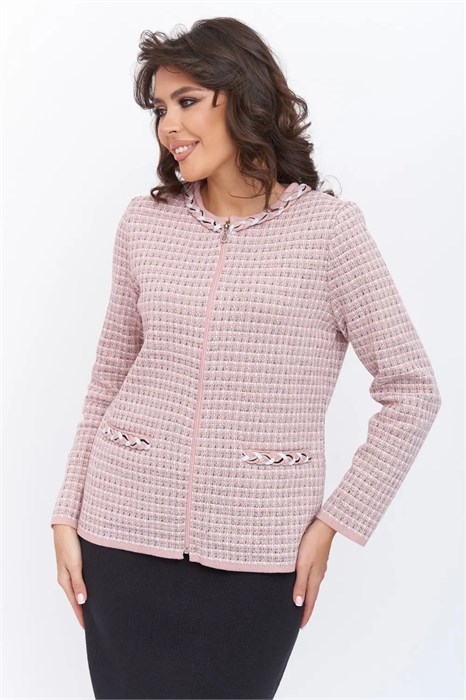 Жакет Текстильная Мануфактура Д 2427/пудровый