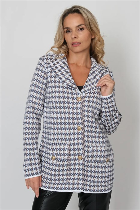 Жакет Текстильная Мануфактура Д 2952/джинс