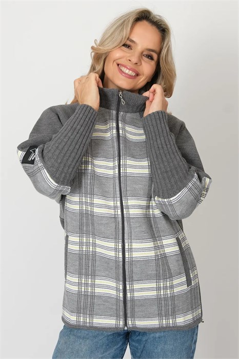 Жакет Текстильная Мануфактура Д 2831/антрацит - фото 442931