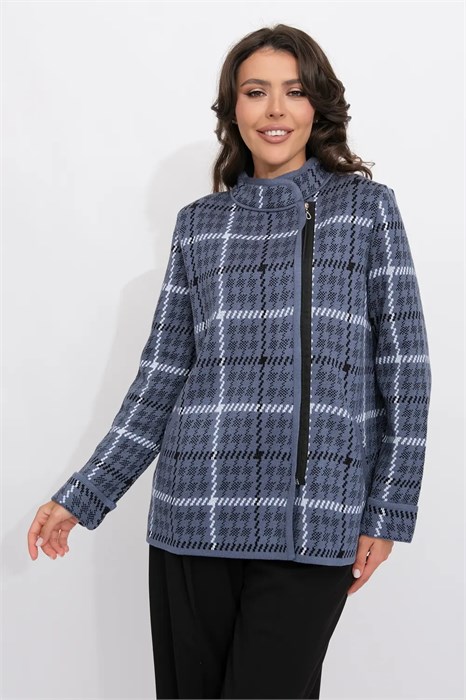 Жакет Текстильная Мануфактура Д 2739/джинсовый