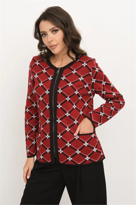 Жакет Злата Стиль М 3173/красный