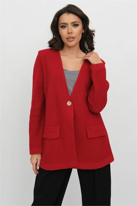 Жакет Текстильная Мануфактура Д 3248/красный