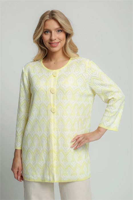 Жакет Злата Стиль М 2855/желтый