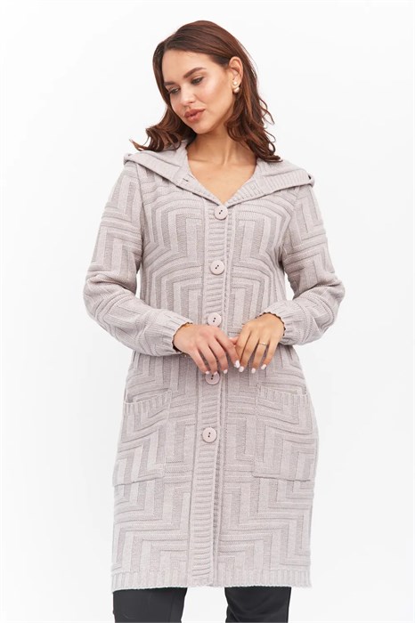 Кардиган Злата Стиль 351866 к/бежевый