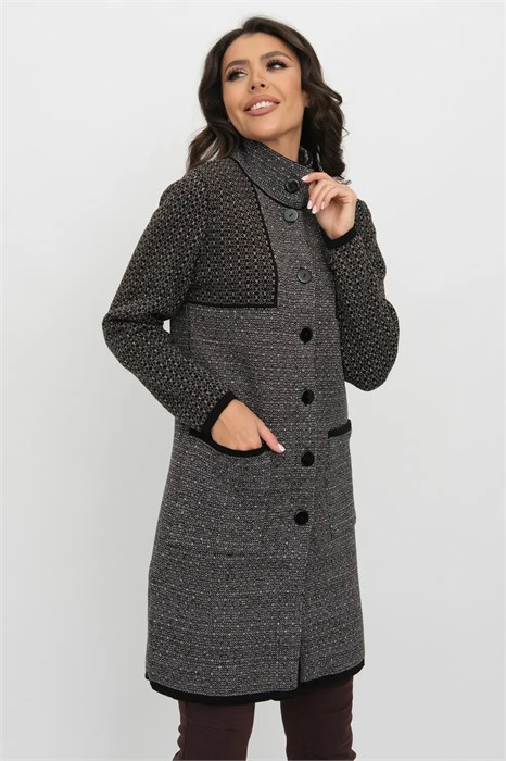 Кардиган Злата С 2064/кофейный микс