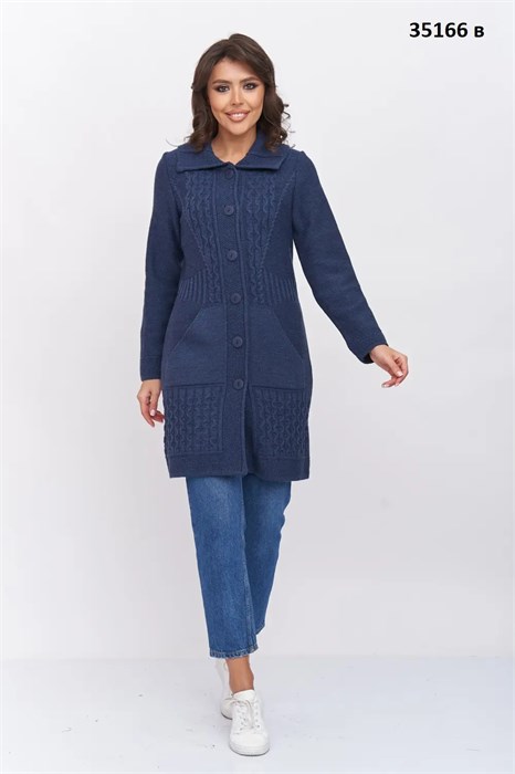 Кардиган 35166 в/джинс 35166 в/джинс - фото 443866