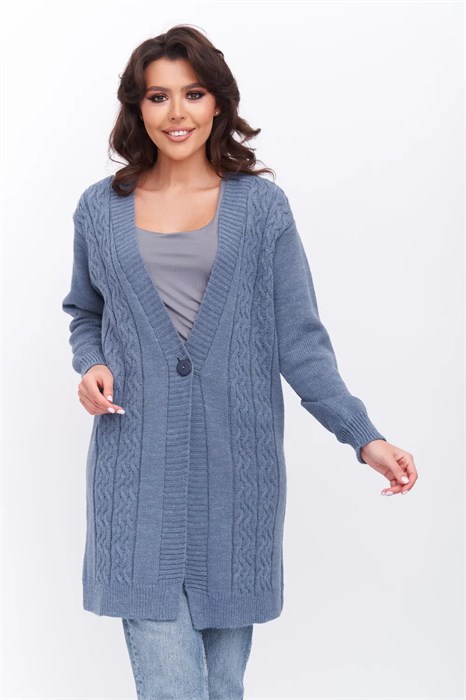 Кардиган Злата Стиль 351834/джинс