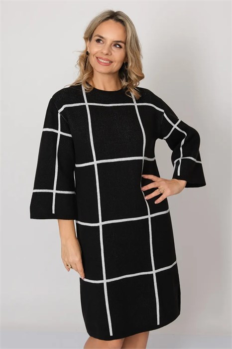 Платье Злата Стиль 3-706/черный