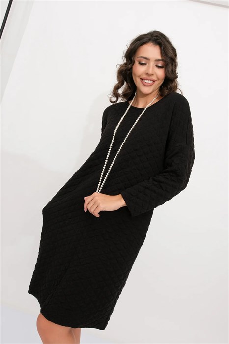 Платье Злата Стиль М 3301/черный