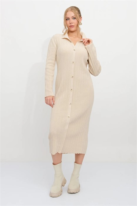 Платье Д 3488/бежевый Д 3488/бежевый - фото 444036