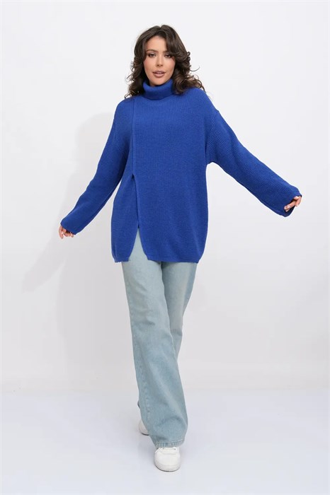 Джемпер Злата Стиль И 004/василек