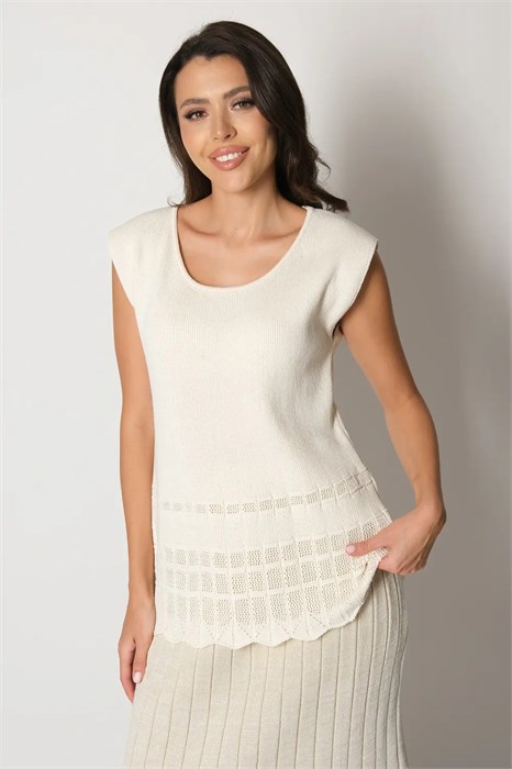 Джемпер Злата Стиль И 024/лён