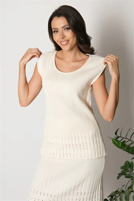 Джемпер И 023/льняной И 023/льняной