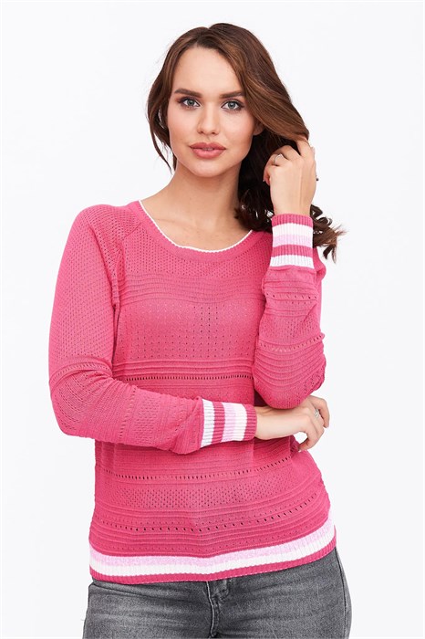 Джемпер Злата Стиль Л 1137/розовый