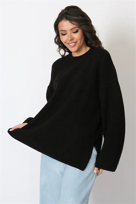 Джемпер Злата Стиль 704/черный