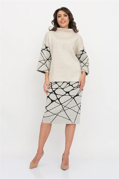 Костюм М 3305/молочный М 3305/молочный - фото 444811