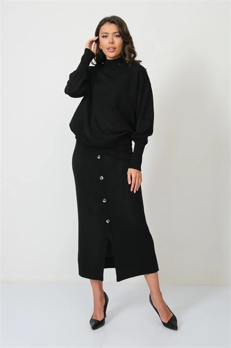 Костюм Текстильная Мануфактура Д 3448-3450/черный