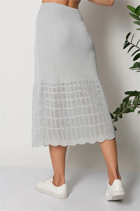 Юбка Злата Стиль И 019/св.серый