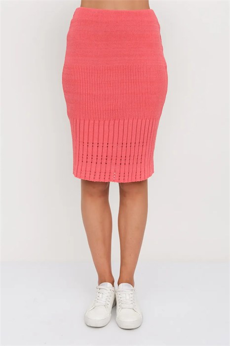 Юбка Злата Стиль И 014/коралл