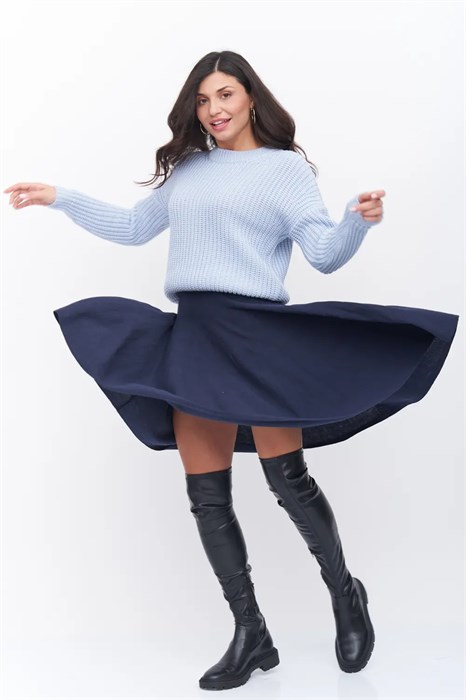 Юбка Л 1295/джинс Л 1295/джинс - фото 445097