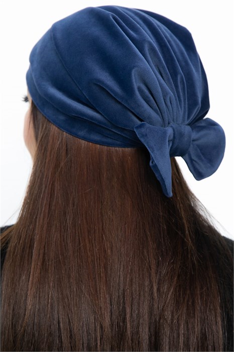 Чалма с бантом (синяя) ЧБ5-23М ЧБ5-23М - фото 445604