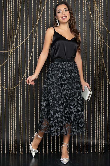 Костюм вечерний Мидеа (черный) К14664-5М К14664-5М - фото 445764