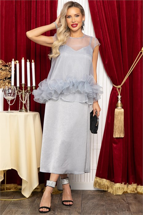 Костюм Прикосновение душ (серебро) К14685-5М К14685-5М - фото 446320