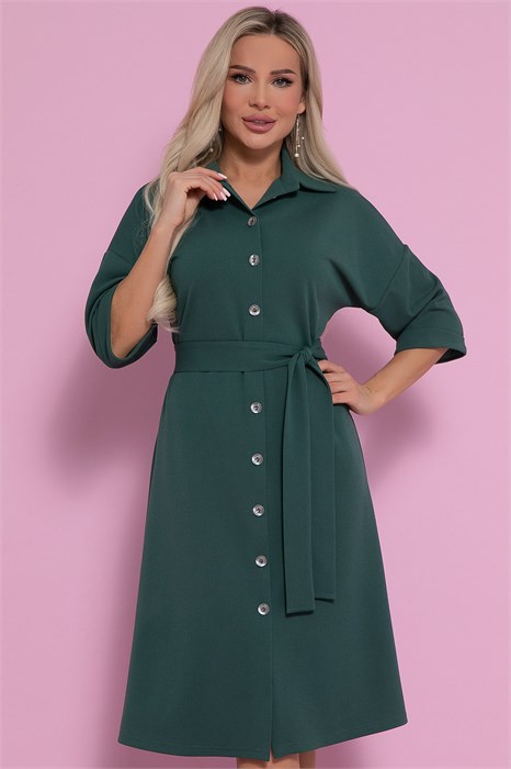 Платье Кэсси (зеленое) П12869-4М П12869-4М - фото 446584