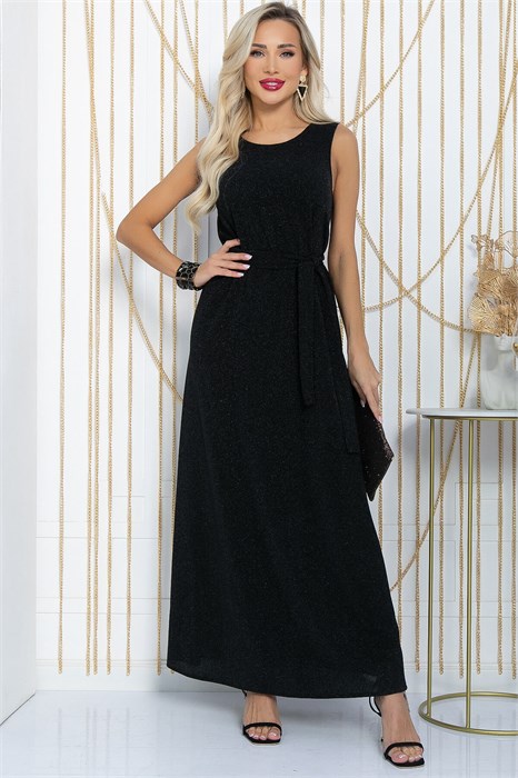 Платье Алхери (черное) П11758 П11758 - фото 446747