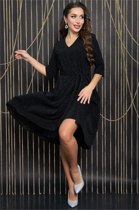 Платье Ализе (черное) П11908 П11908 - фото 447096