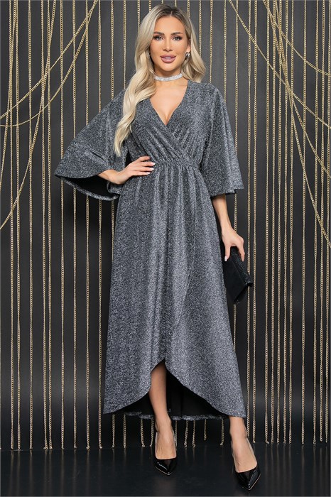 Платье Твой лучший вечер (серебро) П11911 П11911 - фото 449031