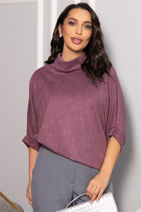 Блуза Барбара (лиловая) Б14573-12М Б14573-12М