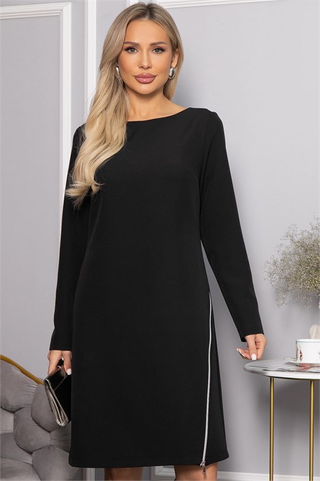Платье Незнакомка (черное) П14517-30М П14517-30М