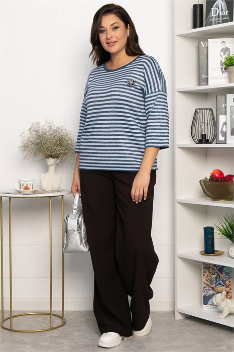 Джемпер Фиалка (синий) Б14403-20М Б14403-20М