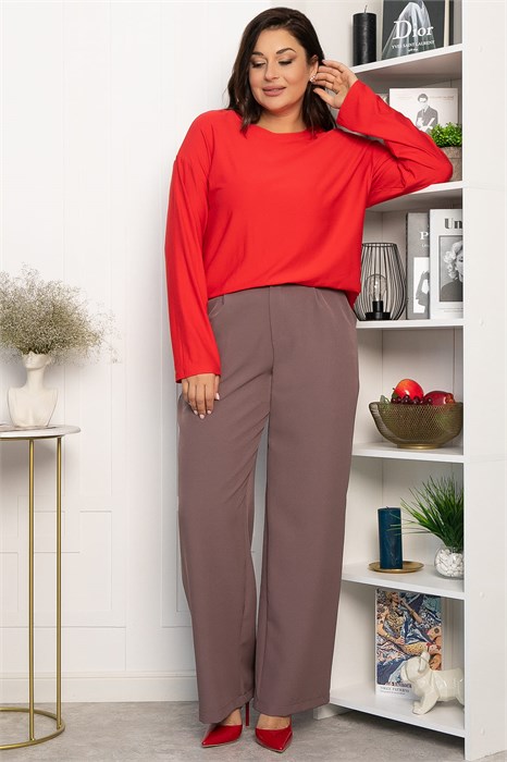 Брюки с карманами Орео (какао) Б14296-25М Б14296-25М