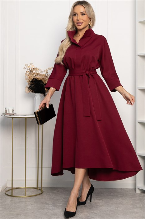 Платье Лорита (бордовое) П14299-16М П14299-16М