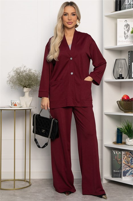 Костюм Ровена (бордовый) К14228-5М К14228-5М