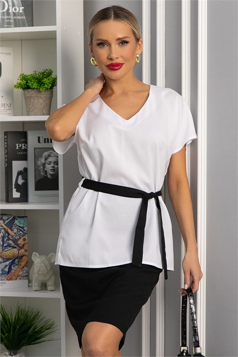 Костюм Лэдис (бело-черный) К14102-14М К14102-14М