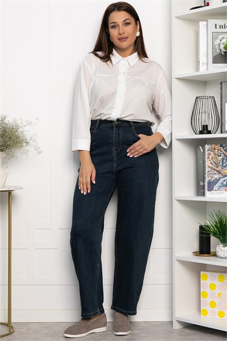 Джинсы Слава (темно-синие) Б14220-4М Б14220-4М