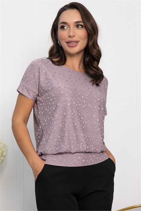 Блуза Нарния (светло-сиреневая) Б14068-3М Б14068-3М