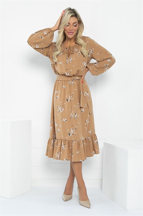 Платье Алания (бежевое) П12931-10М П12931-10М