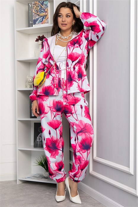 Костюм Бомба стиля (розово-голубой) К13141-6М К13141-6М