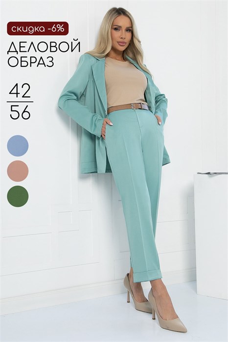 Брюки Арли (мята) Б13125-33М Б13125-33М