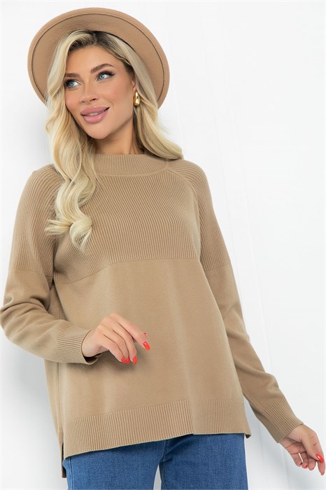 Джемпер Амбассадор (зелено-коричневый) Б12897-12М Б12897-12М