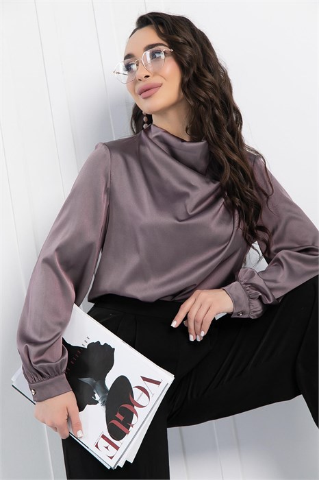 Блуза Магия успеха (сиреневая) Б13035-16М Б13035-16М