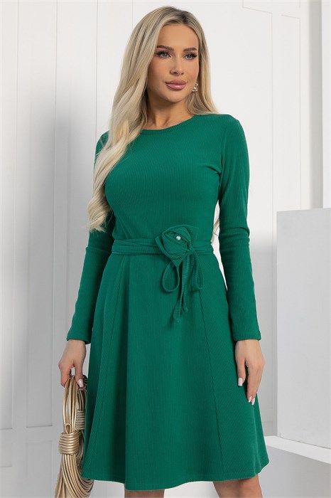 Платье В большом городе (зеленое) П12835-39М П12835-39М