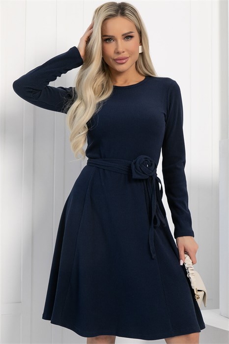 Платье В большом городе (синее) П12842-39М П12842-39М