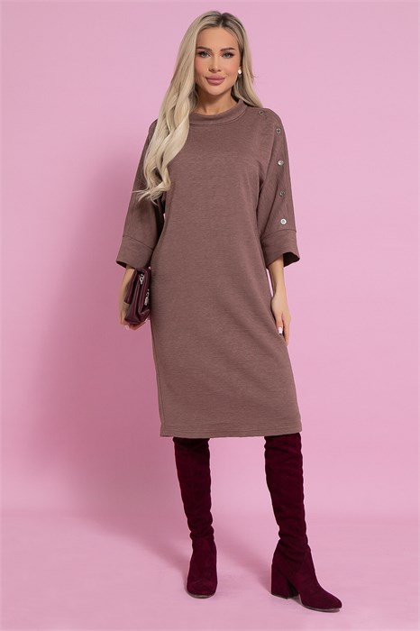 Платье Марьяна (кофе) П12807-4М П12807-4М